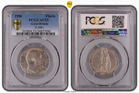 1906 Florin S-3981 AU53