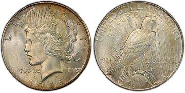 1926 $1 MS65+