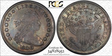 1800 $1 AMERICAI VF30