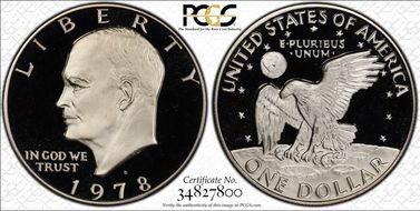 1978-S $1 PR70DCAM