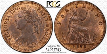 1878 1/4D S-3958 MS64RB