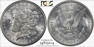 1904 $1 MS64+