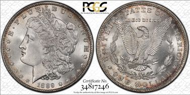 1889 $1 MS67