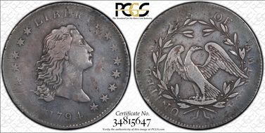 1794 $1 VF25