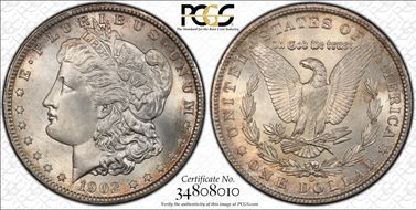 1902-O $1 MS67