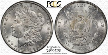 1882-CC $1 GSA Hoard MS64