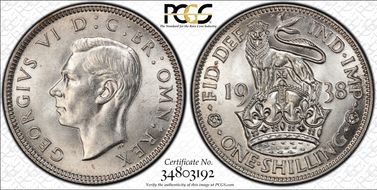 1938 Shil S-4082 English Rev MS63