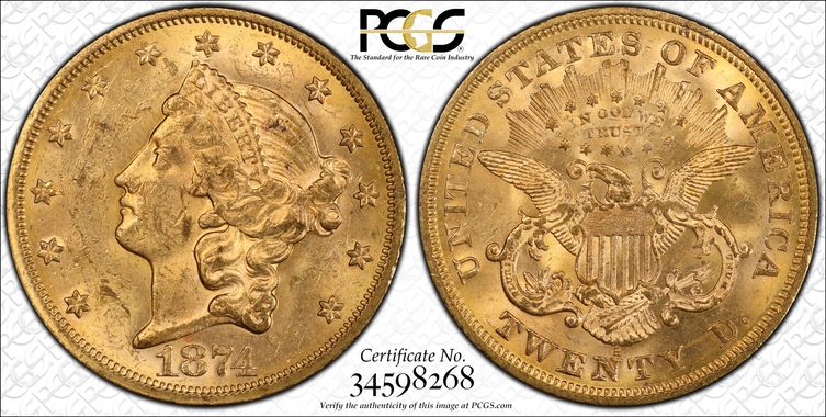 Cert 34598268 - Coin Image