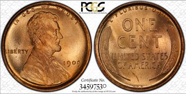 1909 VDB 1C DDO, FS-1102 MS66RD