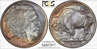 1913-S 5C Type 2 MS67