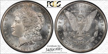 1895-S $1 MS65