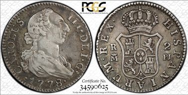 1778-M PJ 2 R Calico-627 VF30