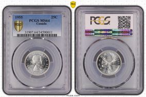 1955 25C MS64