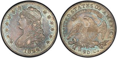 1824/2 25C B-1 MS62