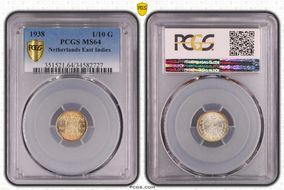 1938 1/10 G MS64