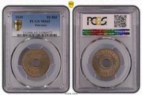 1939 10 Mil KM-4 MS65