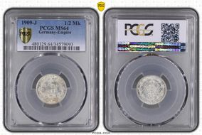 1909-J 1/2 Mk J-16 MS64