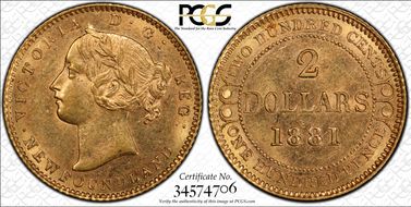 1881 $2 MS61