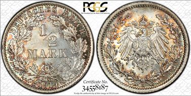 1914-A 1/2 Mk J-16 MS67