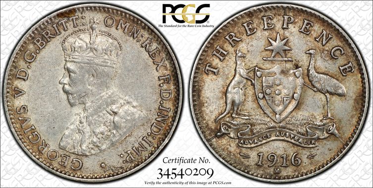 Cert 34540209 - Coin Image