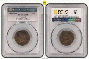 1690 June Shil S-6582E Gun Money XF45