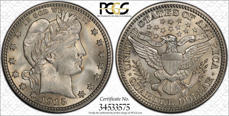 Cert 34533575 - Coin Image