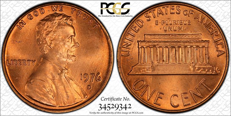 Cert 34529342 - Coin Image