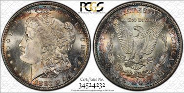 1880-S $1 MS67