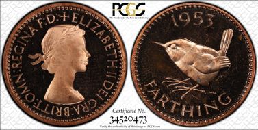 1953 1/4D S-4156 PR64DCAM