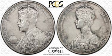1911 Medal Eimer-1922b BHM-4022 Matte Silver SP62