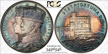 1935 Medal Eimer-2029b BHM-4249 Ag SP64