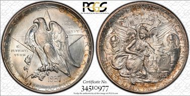 1937-D 50C Texas MS67+