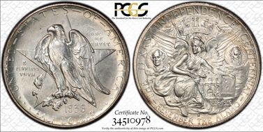 1938-S 50C Texas MS67