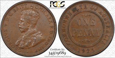 1925 1D KM-23 AU50BN