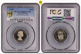 1953 Shil S-4140 Scottish Rev PR66CAM