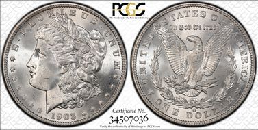 1903-O $1 MS65