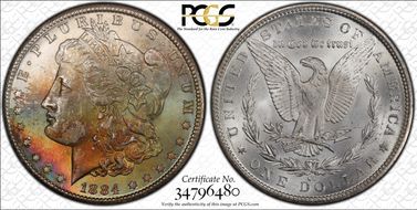 1884-CC $1 MS65