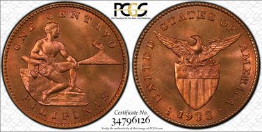 1933-M 1C Allen-2.30a RPD MS66RD