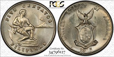 1945-S 5C Allen-6.06a RP5 MS64