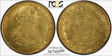 1788-S C 8 Esc Calico-2194 AU58