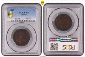 1847 1C Hawaii F15BN