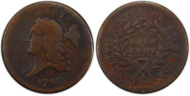 1793 1/2C C-2 VG10BN