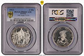 1913 3 Mk 100 Years J-110 PR66CAM