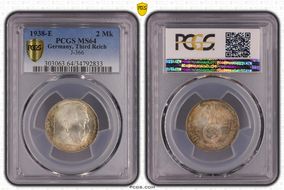 1938-E 2 Mk J-366 MS64