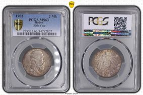 1902-E 2 Mk J-127 Albert's Death MS66