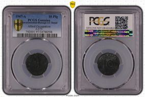 1948-A 10 Pfg J-375 MS64