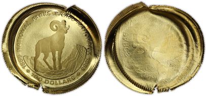 1985 $100 National Parks PR69DCAM