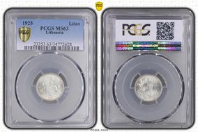 1925 Litas MS63