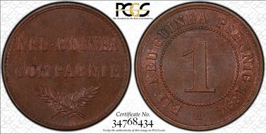 1894-A Pfg KM-1 MS64BN