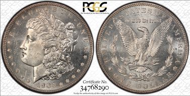 1904 $1 MS63
